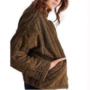 Free People Quilted Jacket